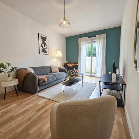 Apartman Haussmann - T3 - Centre - Terrasse & Parking