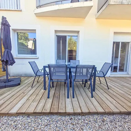 Haussmann - T3 - Centre - Terrasse & Parking Apartman Bergerac